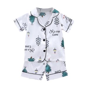 Boys And Girls Cute Cartoon Sleepwear