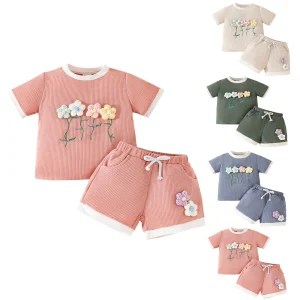 2Pcs Toddler Girls Outfit